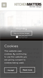 Mobile Screenshot of kitchenmatters.co.uk